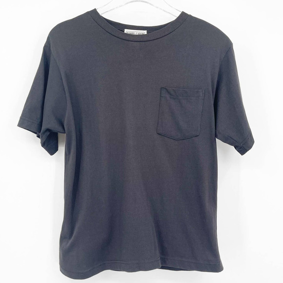 Vintage Tops - VINTAGE DANIEL CARON Front Pocket T-Shirt